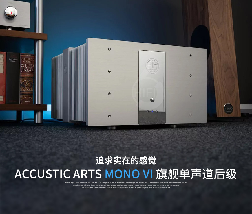 德國AA,ACCUSTIC ARTS,MONO VI 旗艦單聲道后級