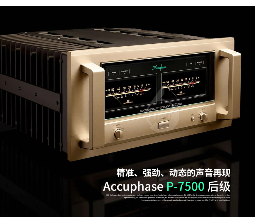 金嗓子,功放,P-7500,后級