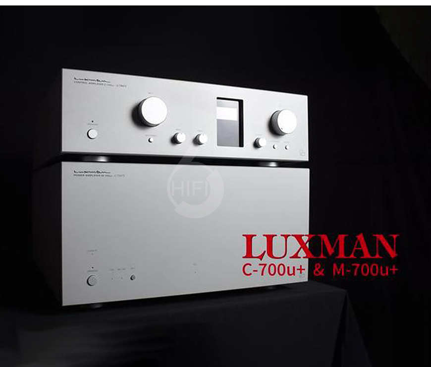 日本,Luxman力仕,C-700u+前級,M-700u+立體聲后級,功放
